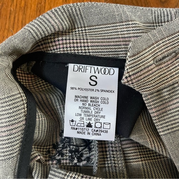DRIFTWOOD Prince of Wales Cargo Trouser Size Small - Picture 7 of 16